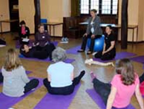 Exercise instructors back pain workshop